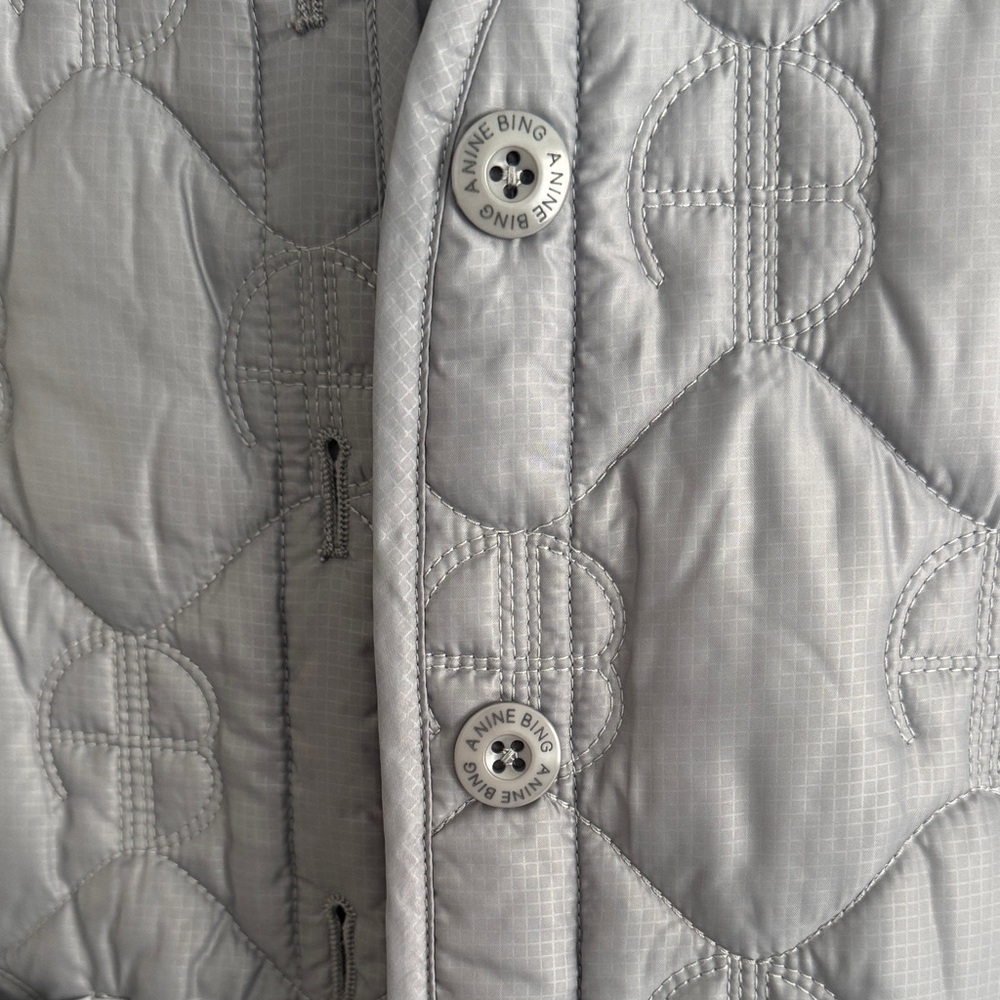 Anine Bing Quilted Vest with Pockets size small - Picture 4 of 4